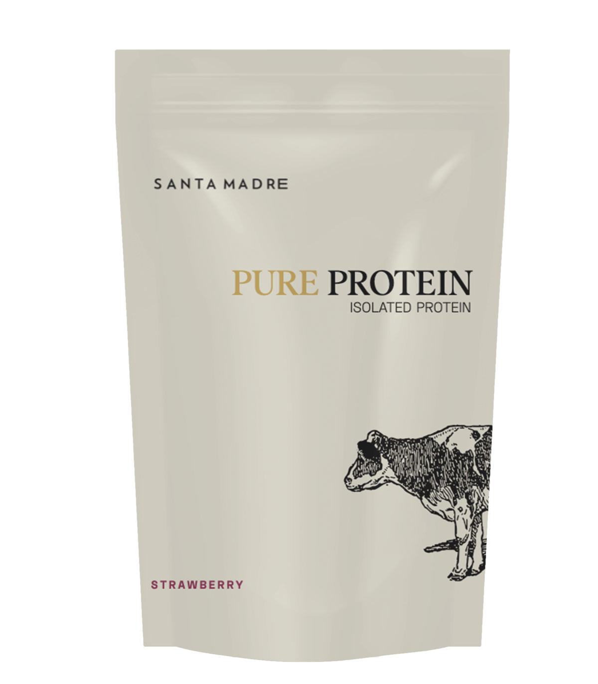 Pure Protein: Sabor Fresa · Santa Madre · 800 gramos