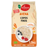 Copos Suaves de Avena Integral Bio Formato Ahorro · El Granero Integral · 1,5 kg