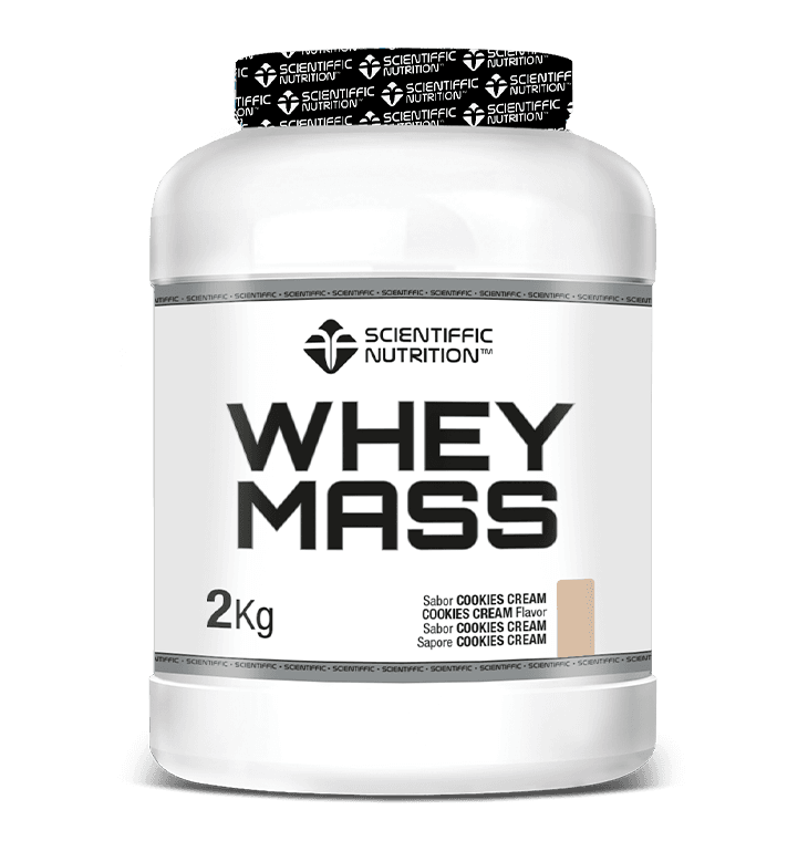 Whey Mass: Sabor Cookies Cream · Scientiffic Nutrition · 2 kg