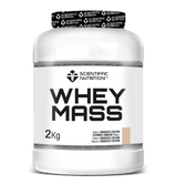 Whey Mass: Sabor Cookies Cream · Scientiffic Nutrition · 2 kg
