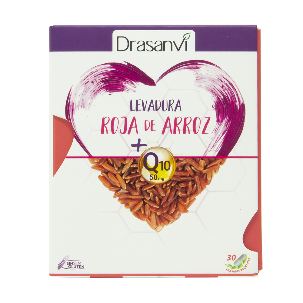 Levadura Roja de Arroz + Q10 · Drasanvi · 30 cápsulas