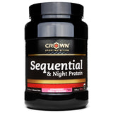 Sequential & Night Protein: Sabor Fresa · Crown Sport Nutrition · 918 gramos
