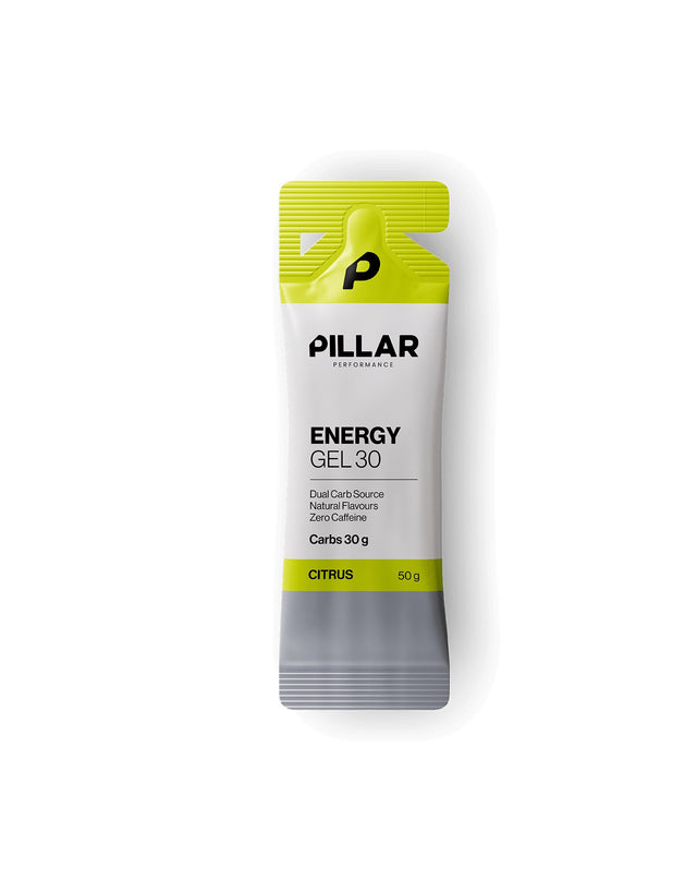Gel Energético Cítrico · Pillar Performance · 50 gramos