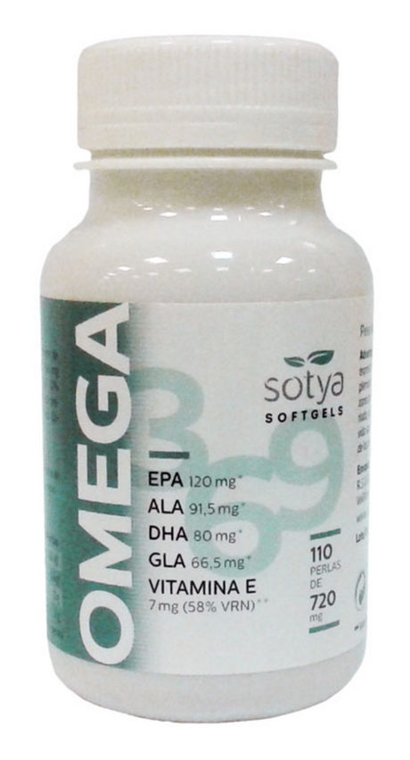 Omega 3-6-9 500 mg · Sotya · 110 perlas