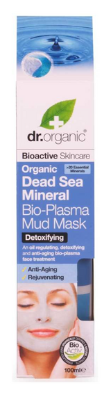 Mascarilla de Barro Minerales del Mar Muerto · Dr Organic · 100 ml