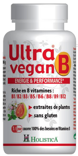 Ultra Vegan B · Holistica · 30 comprimidos