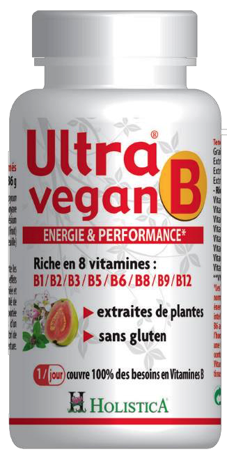 Ultra Vegan B · Holistica · 30 comprimidos