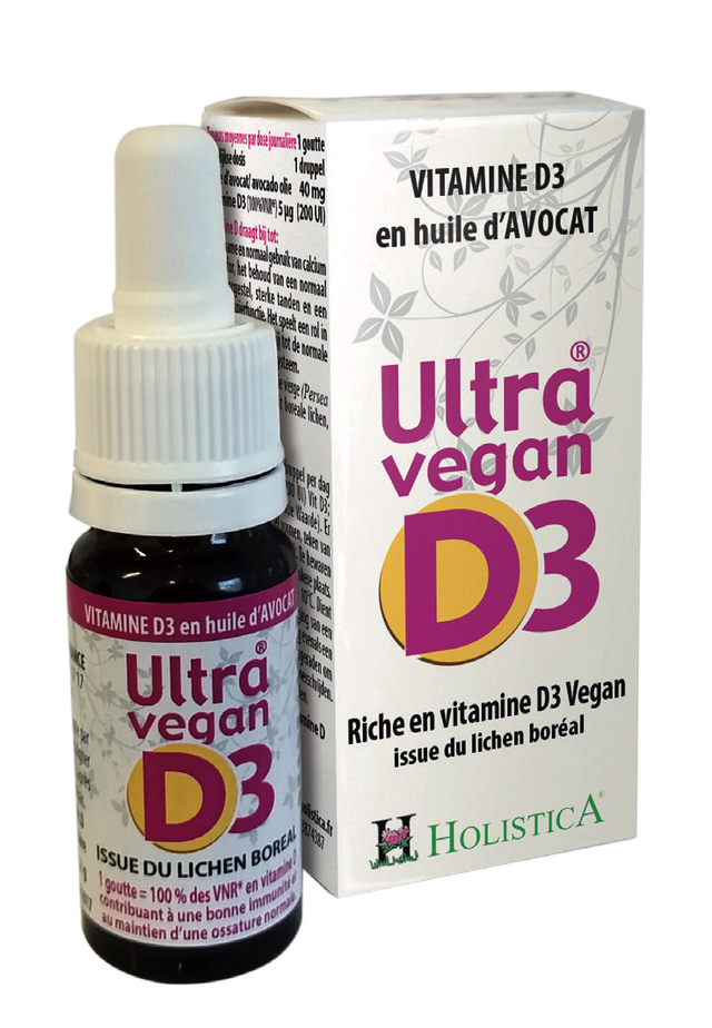 Ultra Vegan D3 Gotas · Holistica · 8 ml