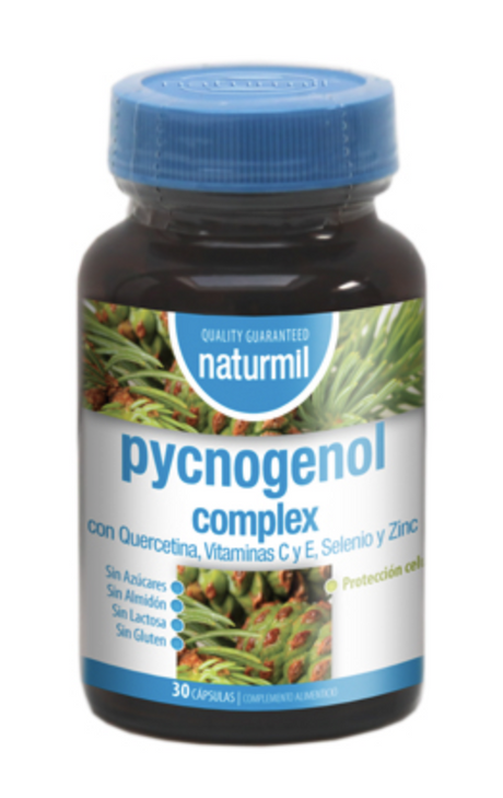 Pycnogenol Complex · Naturmil · 30 cápsulas