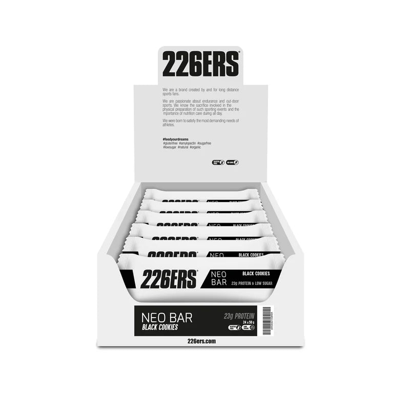 Pack Barrita Proteica Neo Bar Black Cookies · 226ERS · 24×50 gramos