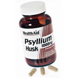 Fibra de Cascara de Psyllium · Health Aid · 60 cápsulas