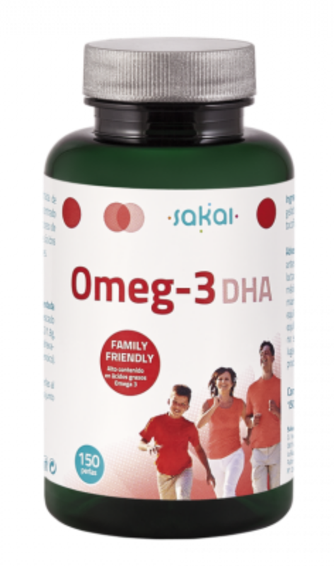 Omeg-3 DHA · Sakai · 150 perlas