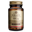 Folato (Metafolin®) 400 mcg · Solgar · 50 comprimidos