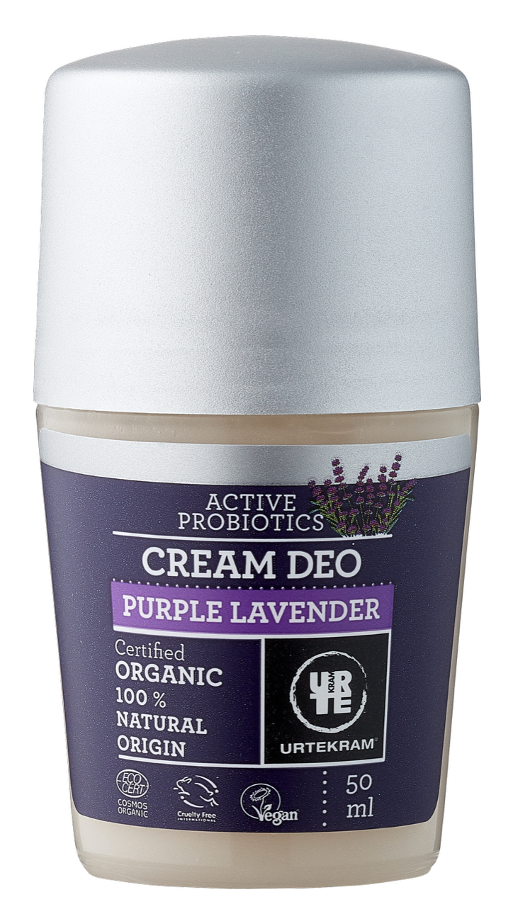 Desodorante en Crema de Lavanda · Urtekram · 50 ml