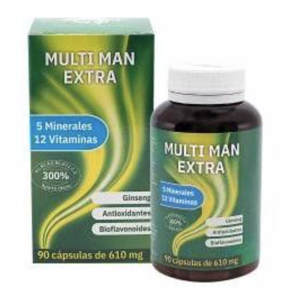 Multi Man Extra · Espadiet · 90 cápsulas