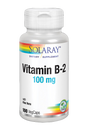 Vitamina B2 100 mg · Solaray · 100 cápsulas