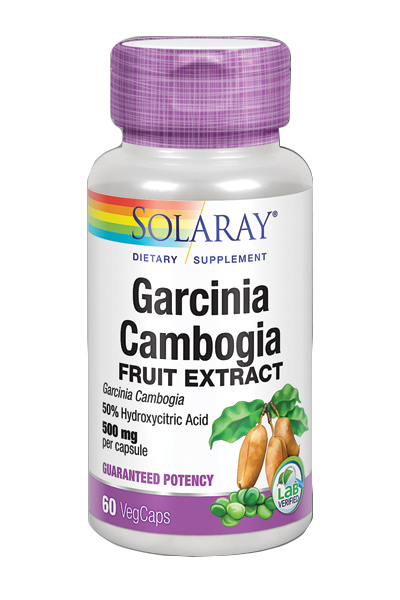 Garcinia Cambogia 500 mg · Solaray · 60 cápsulas