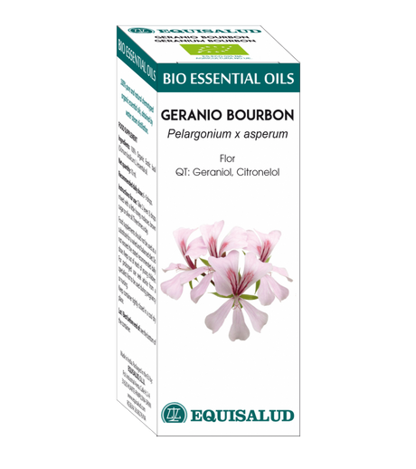 Bio Essential Oil Geranio Bourbon · Equisalud · 10 ml