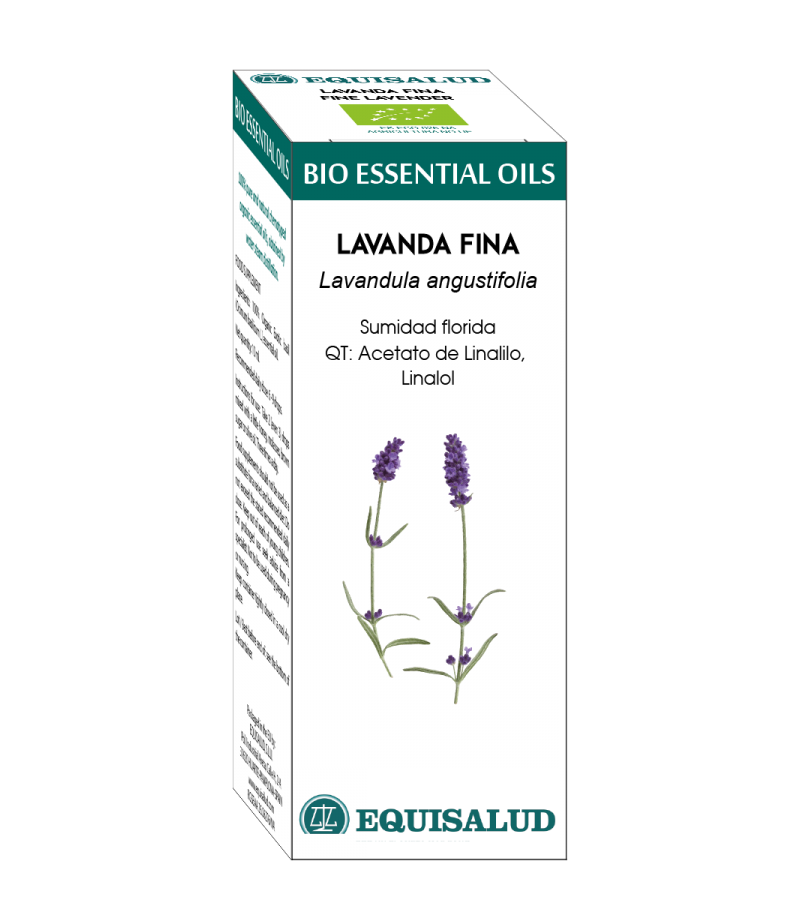 Bio Essential Oil Lavanda Fina · Equisalud · 10 ml