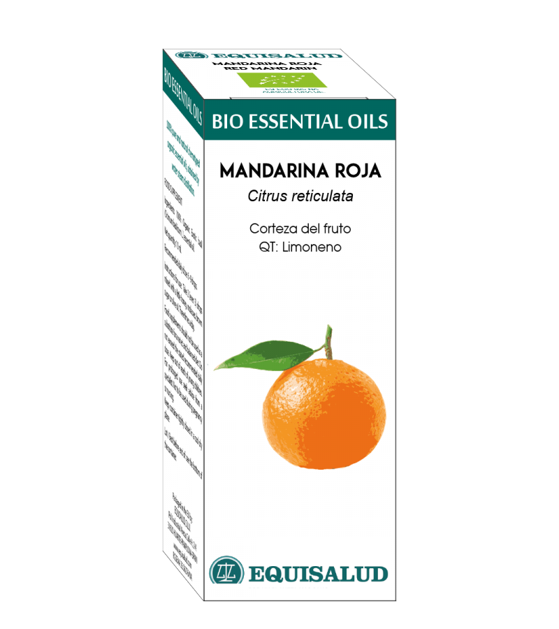 Bio Essential Oil Mandarina Roja · Equisalud · 10 ml