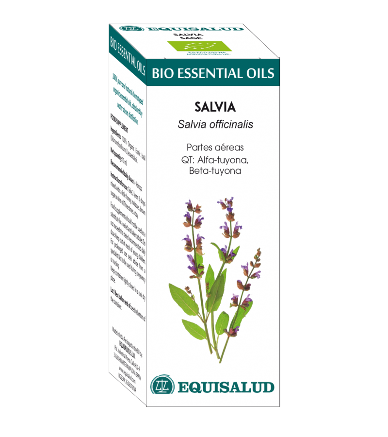 Bio Essential Oil Salvia · Equisalud · 10 ml