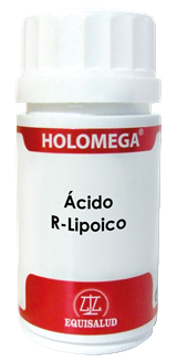 Holomega Ácido R-Lipoico · Equisalud ·  50 Cápsulas
