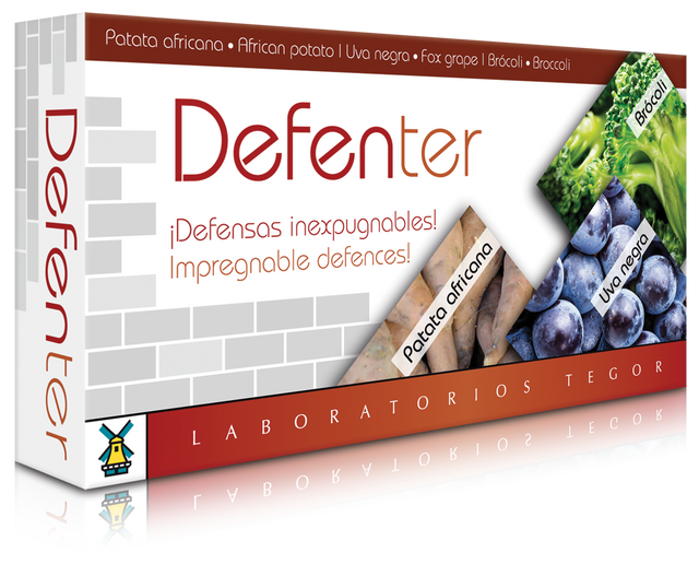 Defenter · Tegor · 40 Cápsulas