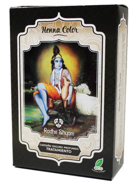 Henna Castaño Oscuro Profundo · Rhade Shyam · 100 gramos
