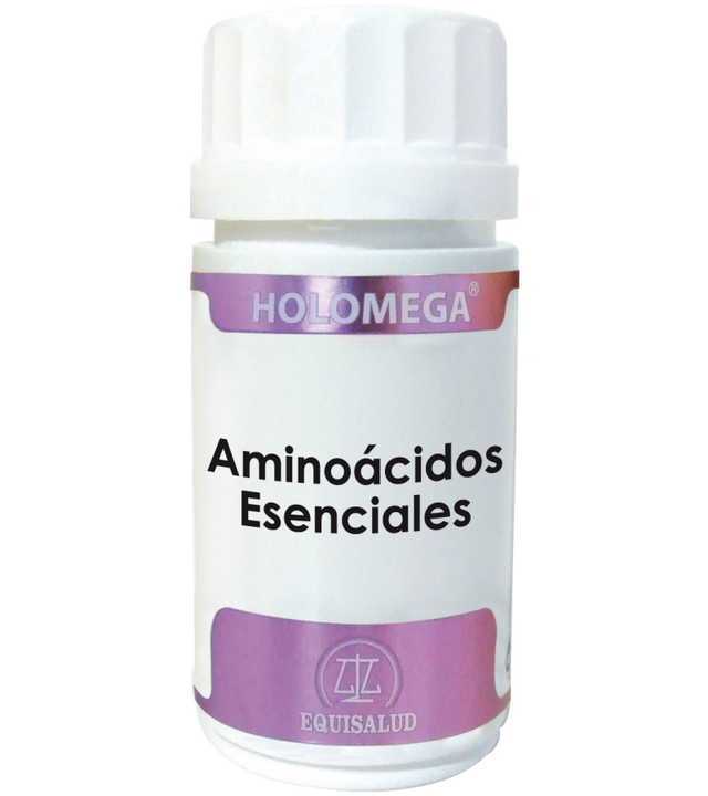 Holomega Aminoácidos Esenciales · Equisalud · 50  Cápsulas