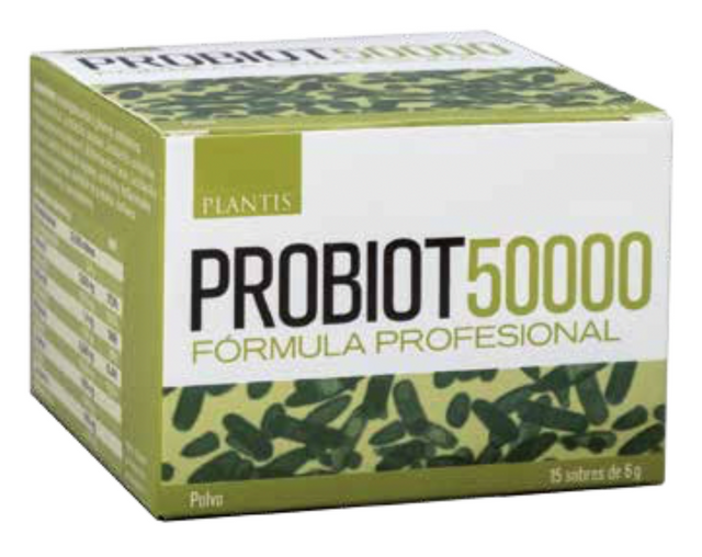 Probiot 50000 · Plantis · 15 sobres