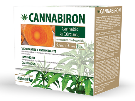 Cannabiron · Dietmed · 30 perlas + 30 comprimidos