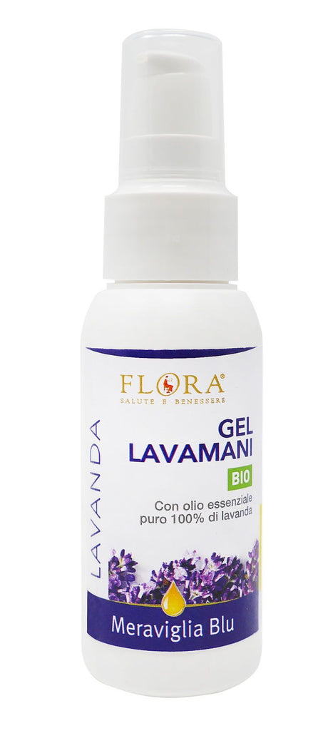 Gel Lavamanos Desinfectante · Flora · 75 ml
