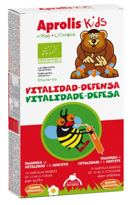 Aprolis Kids Vitalidad-Defensa · Dietéticos Intersa · 10 ampollas