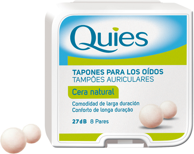 Tapones de Cera · Quies · 16 unidades