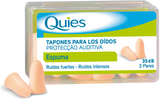 Tapones de Espuma - Carne · Quies · 6 unidades