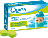 Tapones para Natación - Adultos · Quies · 6 unidades