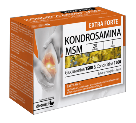 Kondrosamina MSM Extra Forte · DietMed · 20 sobres