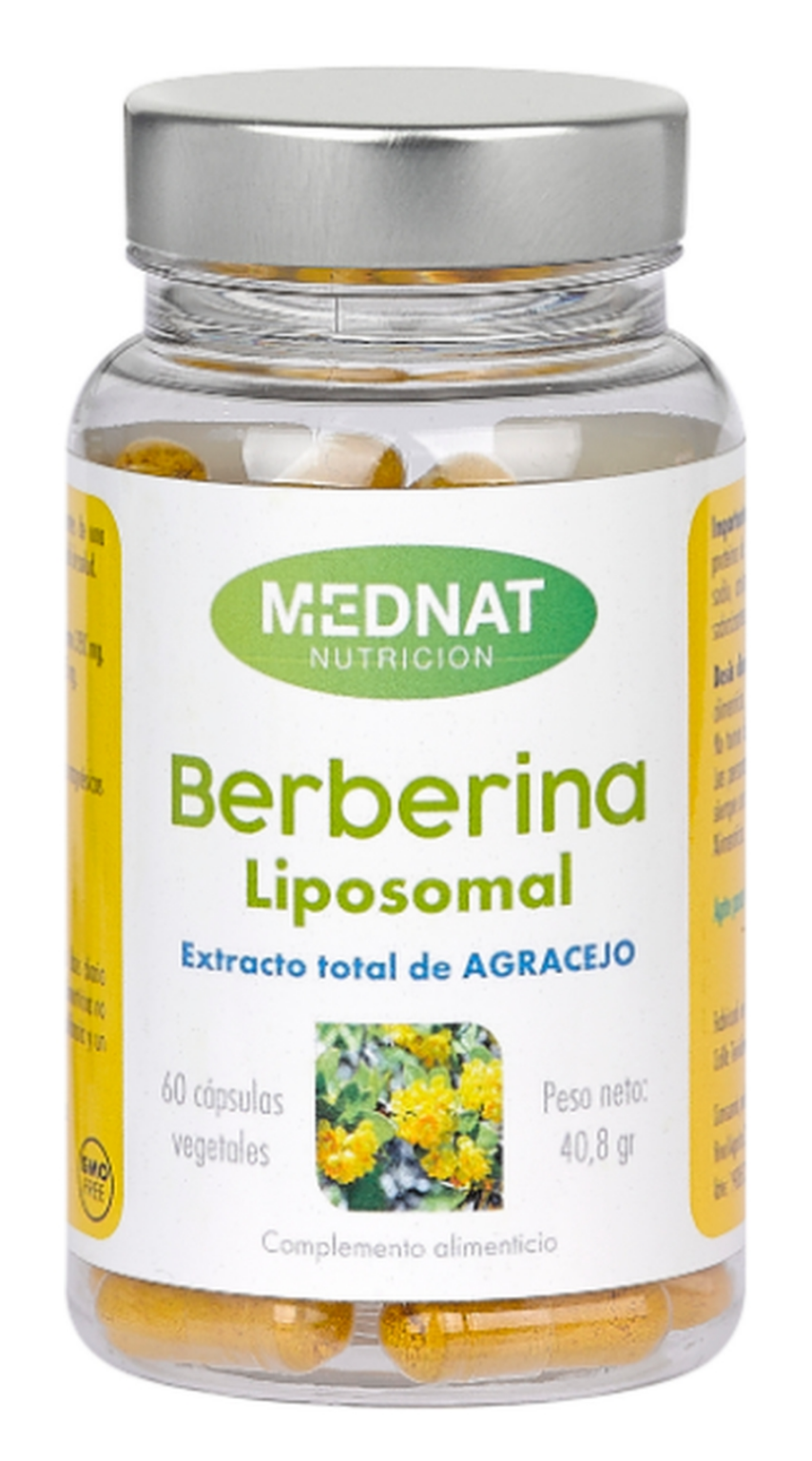 Berberina Liposomal · MedNat · 60 cápsulas
