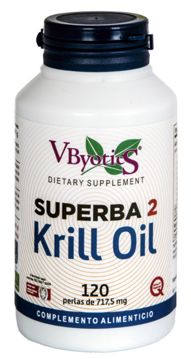 Superba Krill Oil · VByotics · 120 perlas