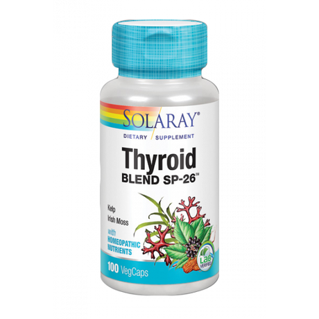 Thyroid Blend · Solaray · 100 cápsulas