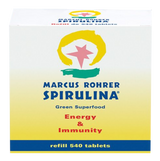 Spirulina · Marcus Rohrer · Recarga 540 comprimidos