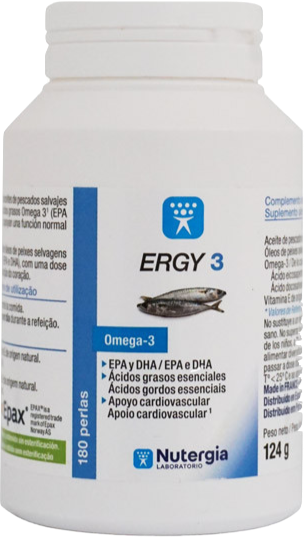 Ergy 3 · Nutergia · 180 perlas