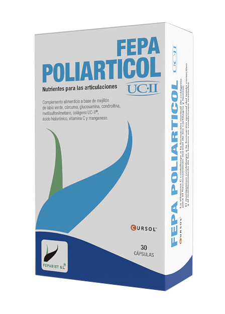 Fepa-Poliarticol (UC-II) · Fepadiet · 30 cápsulas