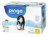 Pañales Ecológicos Talla 2 Mini · Pingo · 84 unidades