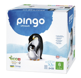Pañales Ecológicos Talla 6 XL · Pingo · 64 unidades