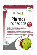 Piernas Cansadas · Physalis · 30 comprimidos