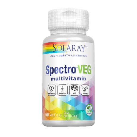Spectro Multi-Vita-Min · Solaray · 60 cápsulas