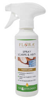 Spray Purificante para la Ropa y el Calzado · Flora · 200 ml