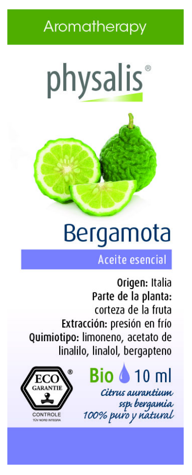 Aceite Esencial de Bergamota · Physalis · 10 ml