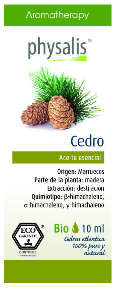 Aceite Esencial de Cedro · Physalis · 10 ml